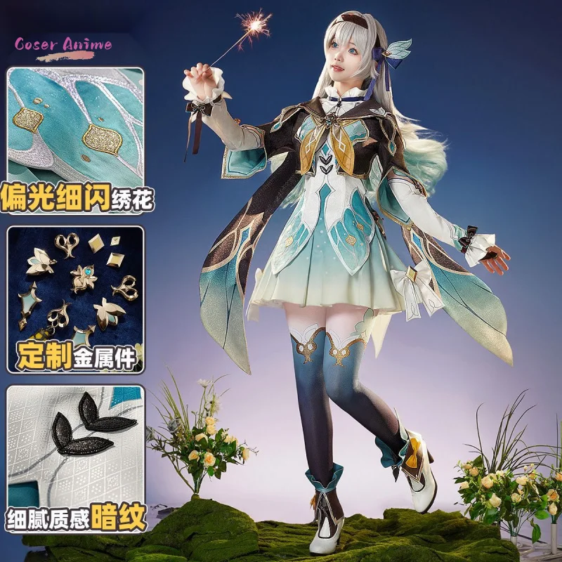 Игра Honkai:Star Rail Firefly Косплей Костюм Униформа Хэллоуин Карнавал Вечеринка Рождественская игра Ролевая одежда Одежда
Игра Honkai:Star Rail Firefly Косплей Костюм Униформа Хэллоуин Карнавал Вечеринка Рождественская игра Ролевая одежда Одежда