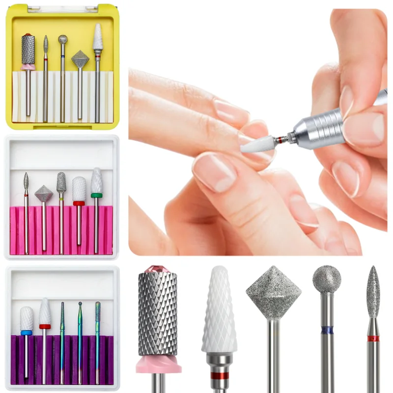 Professional Nail Drill Bits 5PCS Nail Polish Head Sets Nail Salon Manicure Remove Dead Skin Tools Tungsten Steel Polishing Head
Professional Nail Drill Bits 5PCS Nail Polish Head Sets Nail Salon Manicure Remove Dead Skin Tools Tungsten Steel Polishing Head