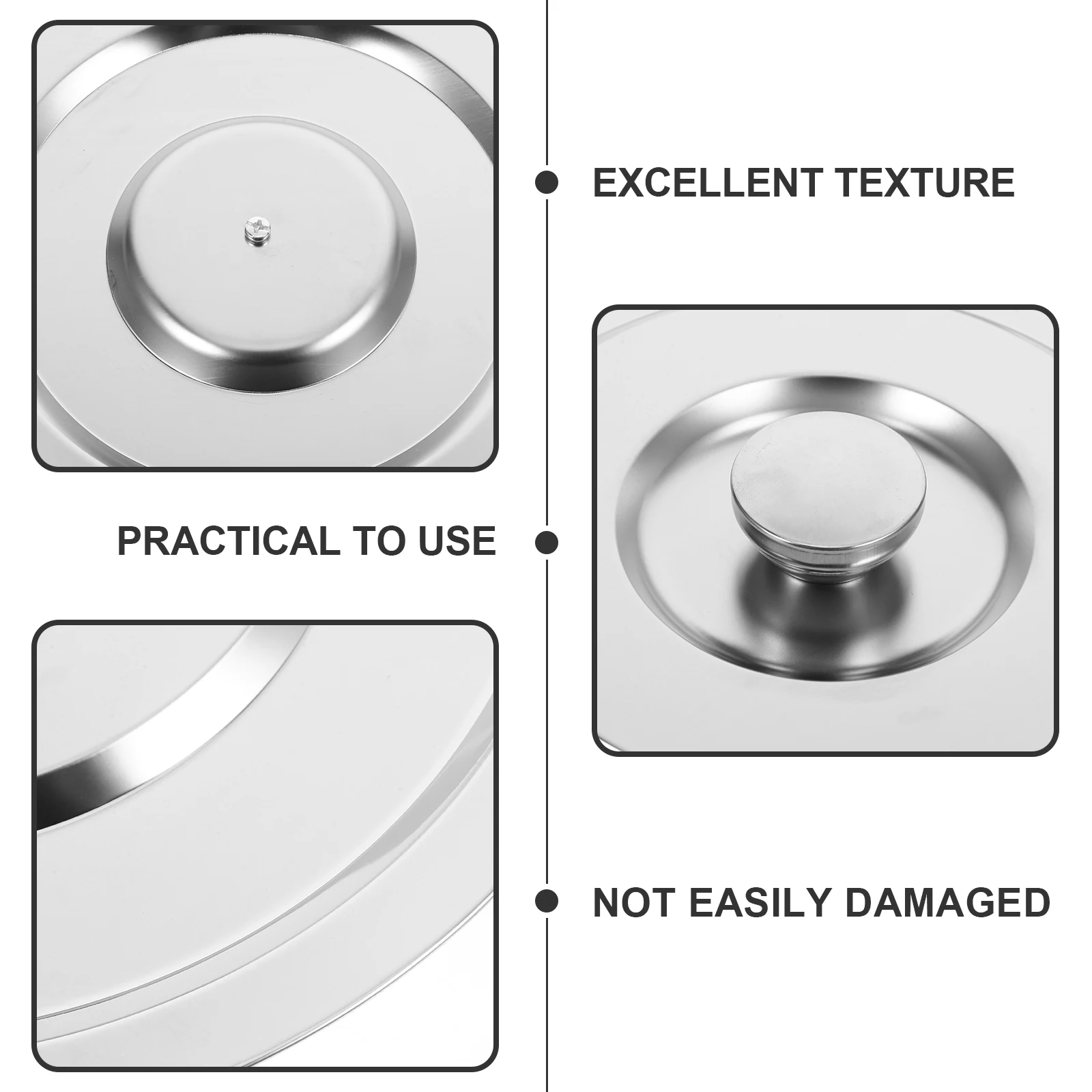 Seasoning Cylinder Cap Cookware Lids Kitchen Cooking Pot Cover for Pots Covers Silver Oil
Seasoning Cylinder Cap Cookware Lids Kitchen Cooking Pot Cover for Pots Covers Silver Oil