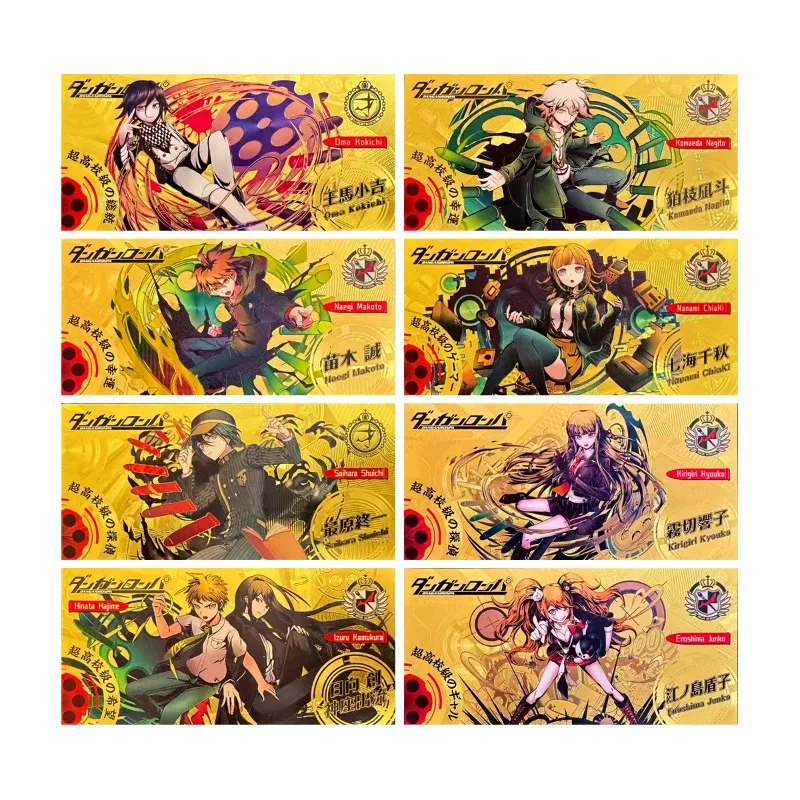 8pcs/set Danganronpa Anime Collect Commemorative Cards Nanami ChiaKi Nagito Komaeda Enoshima Junko Fans Birthday Gift
8pcs/set Danganronpa Anime Collect Commemorative Cards Nanami ChiaKi Nagito Komaeda Enoshima Junko Fans Birthday Gift