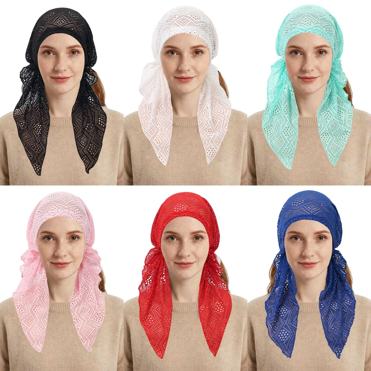 Solid Color Hijab Soft Breathable Muslim Women Headscarf Fashion Versatile Lace Long Tail Bonnet Ramadan Turban Hat
Solid Color Hijab Soft Breathable Muslim Women Headscarf Fashion Versatile Lace Long Tail Bonnet Ramadan Turban Hat