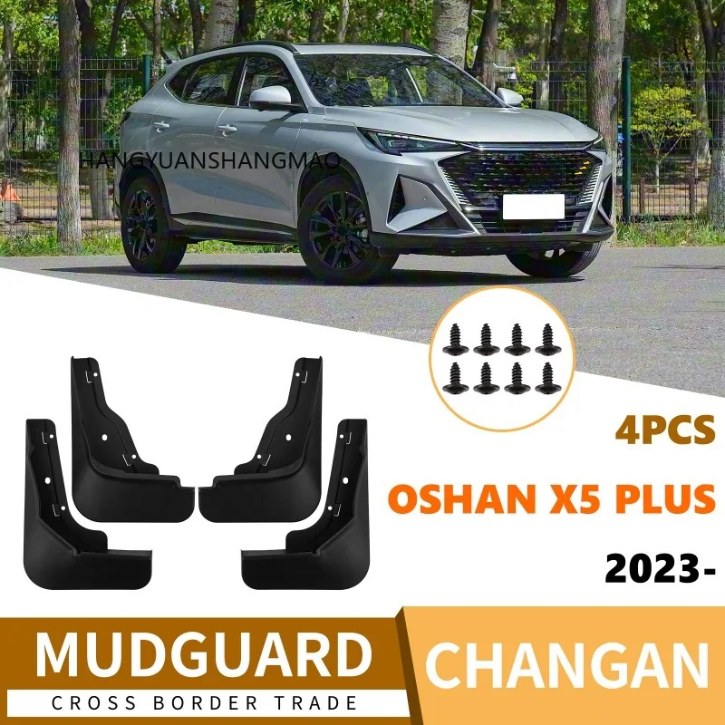 Auto Mudguards Fenders for Changan Oshan X5 Plus 2023-2025 Black ABS Exterior Car Accessories Tire for Protection Vehicle Decor
Auto Mudguards Fenders for Changan Oshan X5 Plus 2023-2025 Black ABS Exterior Car Accessories Tire for Protection Vehicle Decor