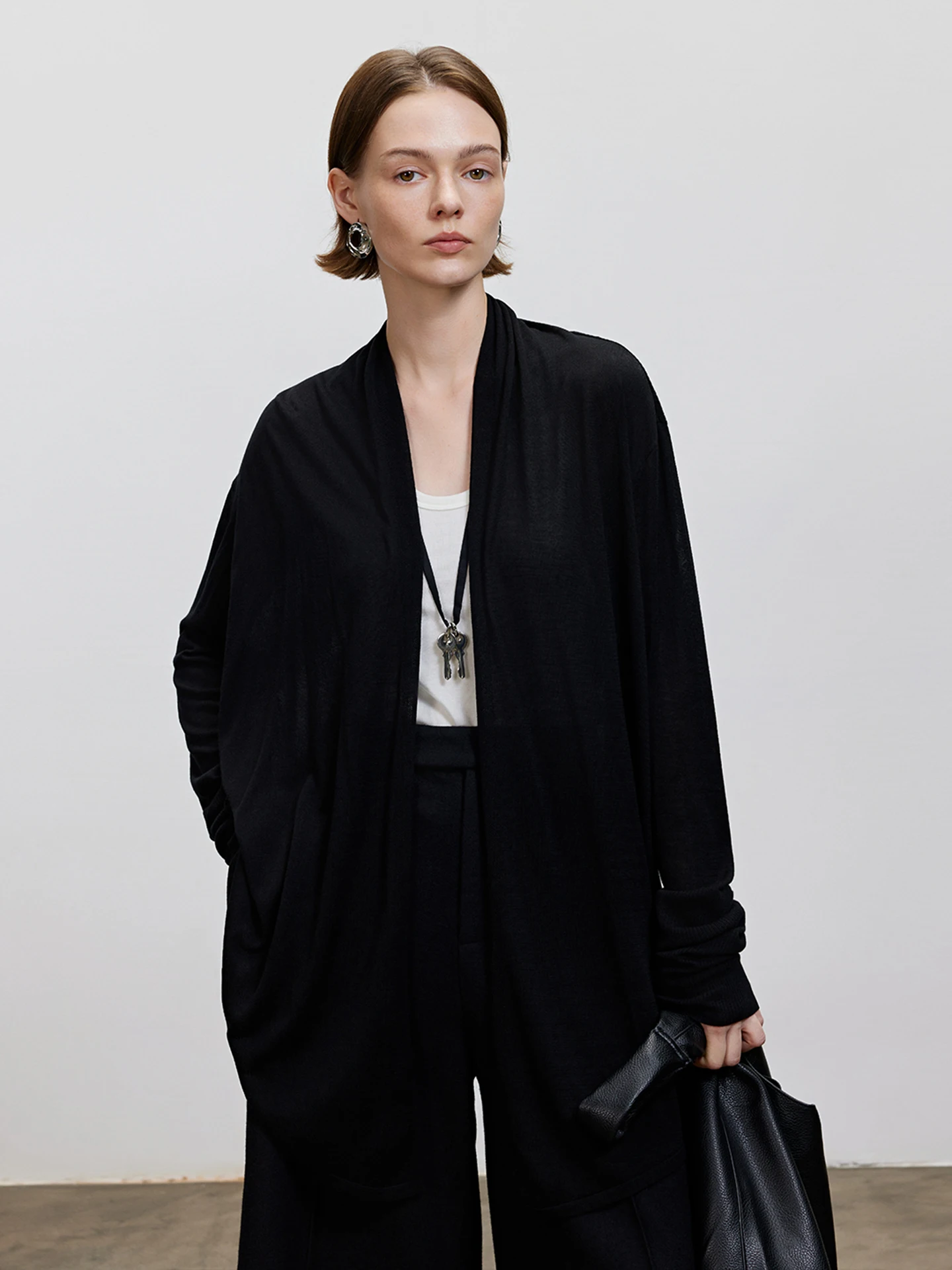 LUR Loose Fit 80-Single Thread Lyocell Knitted Open Cardigan Early Autumn New Style Women's Soft Long Sleeve V-Neck Casual Ou...
LUR Loose Fit 80-Single Thread Lyocell Knitted Open Cardigan Early Autumn New Style Women's Soft Long Sleeve V-Neck Casual Ou...