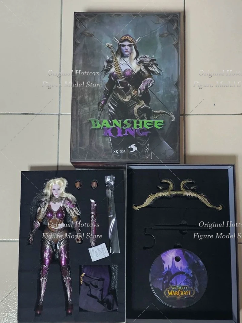 SHARK TOYS SK-006 1/6 Scale Female Soldier Sylvanas Windrunner WOW The King Of Banshees Full Set 12'' Action Figure Doll
SHARK TOYS SK-006 1/6 Scale Female Soldier Sylvanas Windrunner WOW The King Of Banshees Full Set 12'' Action Figure Doll