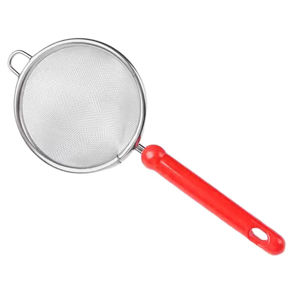 Fine Mesh Strainer Hand Flour Sifter Stainless Steel Tea Coffee Sieve Hand Flour Strainer Mini Food Juicer Baking Tool
Fine Mesh Strainer Hand Flour Sifter Stainless Steel Tea Coffee Sieve Hand Flour Strainer Mini Food Juicer Baking Tool