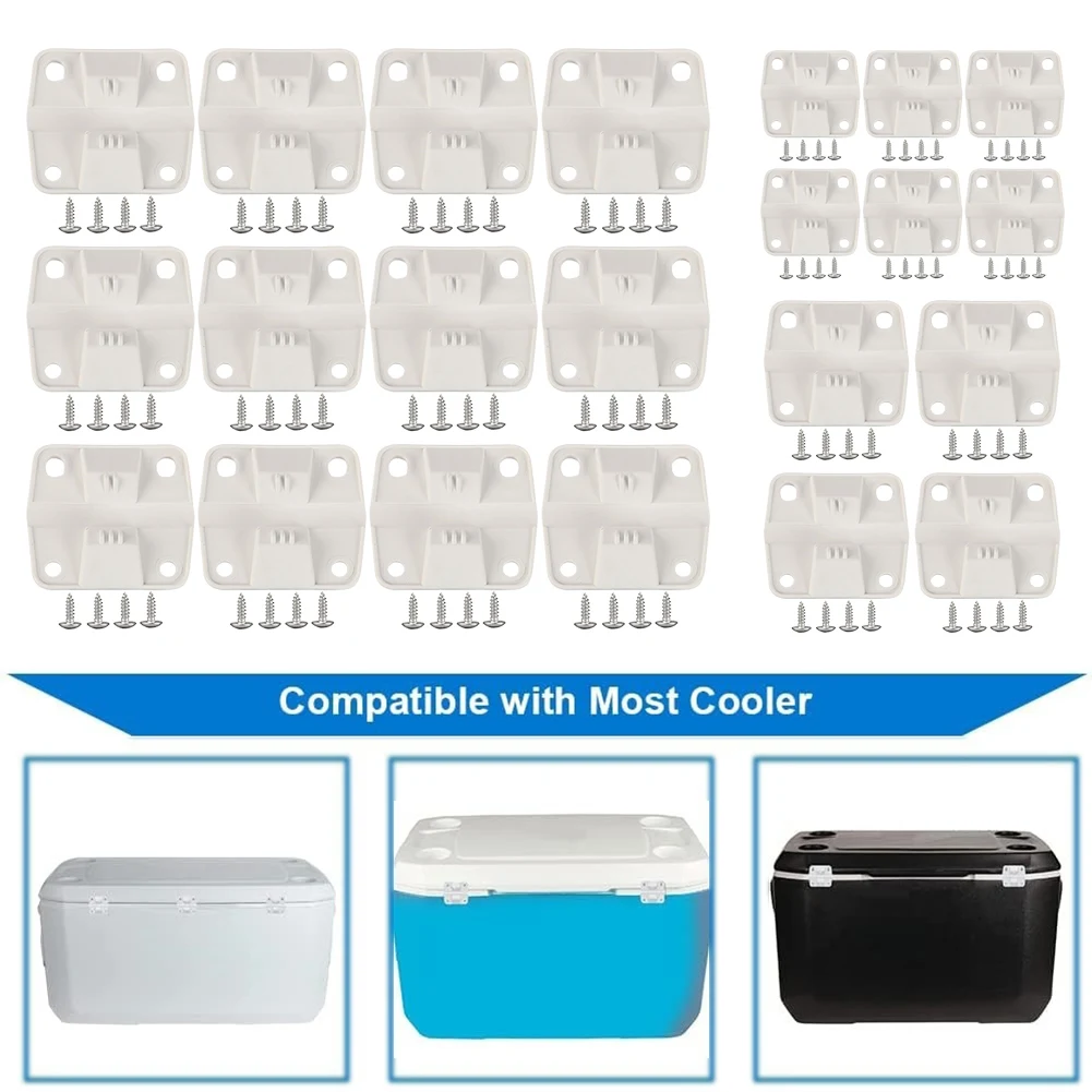 Cooler Hinges Screws Set Cooler Hinges Replacement with Stainless Steel Screws Camping Coolers Plastic Hinges
Cooler Hinges Screws Set Cooler Hinges Replacement with Stainless Steel Screws Camping Coolers Plastic Hinges