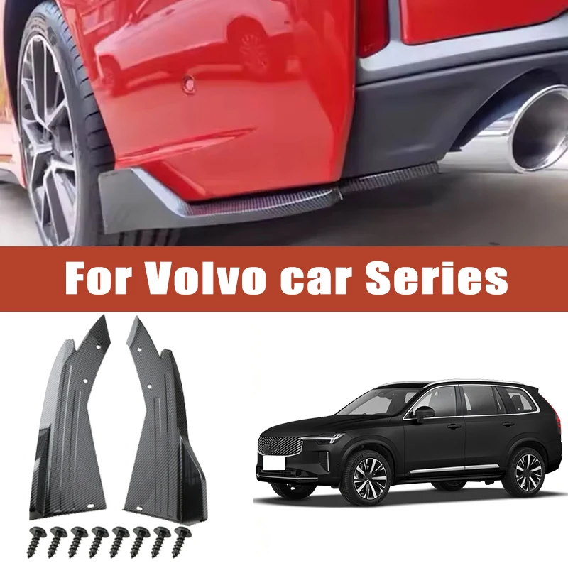 2pcs Rear Bumper Spoiler Lip Splitter Diffuser Anti-Crash Winglet Car Mod For Volvo S40 S60 S90 V40 V60 V90 XC40 XC60 XC90 C30
2pcs Rear Bumper Spoiler Lip Splitter Diffuser Anti-Crash Winglet Car Mod For Volvo S40 S60 S90 V40 V60 V90 XC40 XC60 XC90 C30