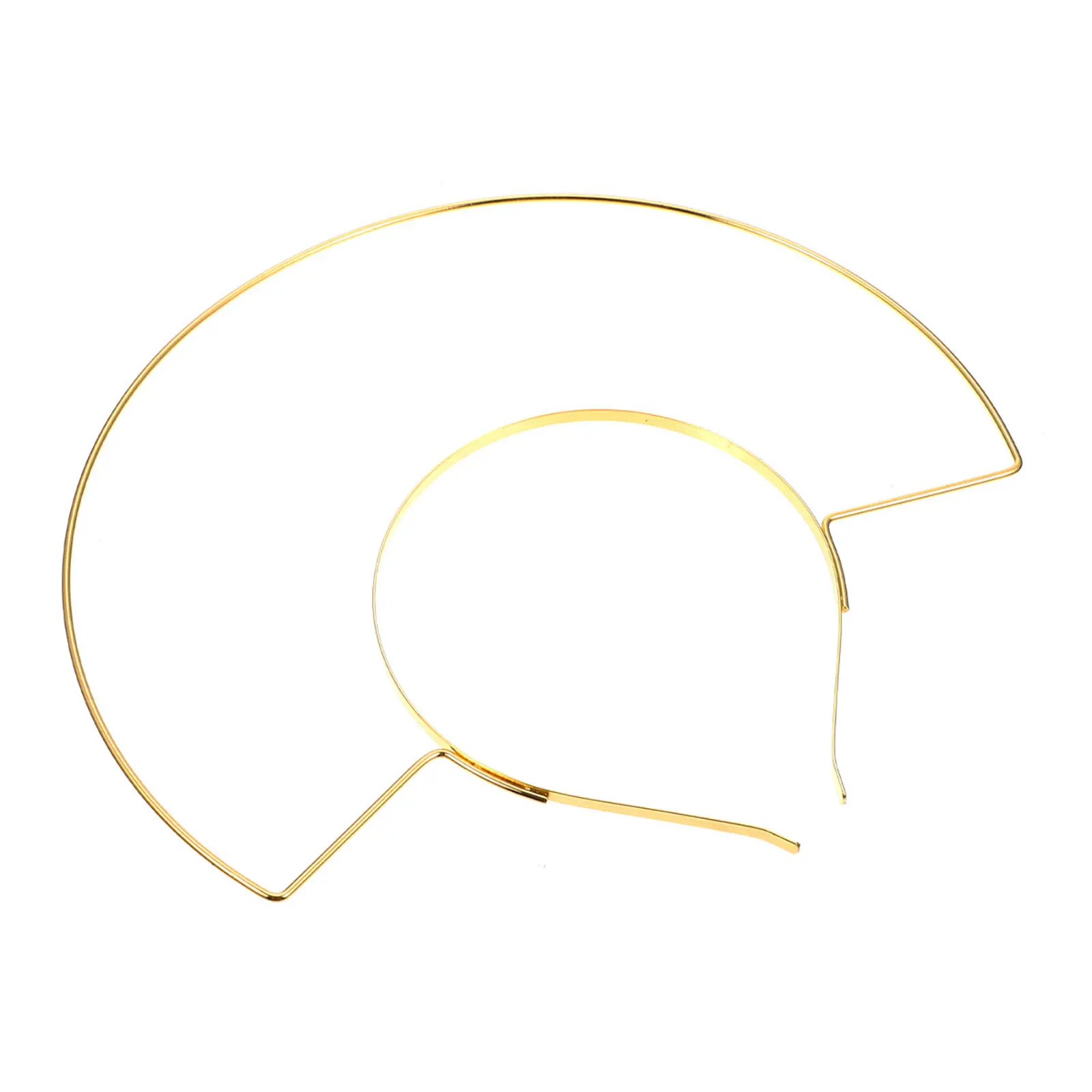 Headband Our Lady Tiara Crown Headdress Golden Festival DIY Decor Chic Hoops Women Hair Accessory Durable
Headband Our Lady Tiara Crown Headdress Golden Festival DIY Decor Chic Hoops Women Hair Accessory Durable