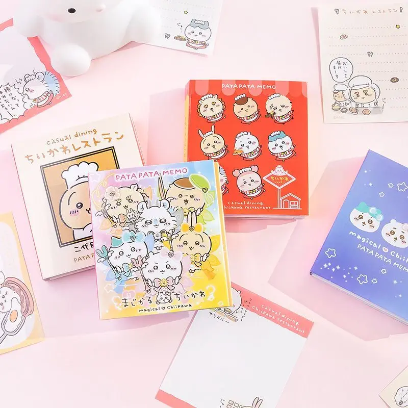 Lovely Kawaii Anime Cute Chiikawa Four Fold Memo Pad Creative Notepad Sticky Notes Cartoon Portable for Writing Small Notebook
Lovely Kawaii Anime Cute Chiikawa Four Fold Memo Pad Creative Notepad Sticky Notes Cartoon Portable for Writing Small Notebook