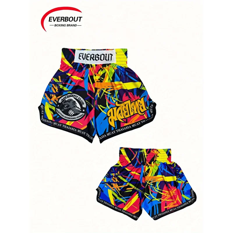 EVERBOUT man High Elasticity Quick-Dry Muay Thai Shorts Breathable Comfortable Polyester Spandex Blend Geometric grappling
EVERBOUT man High Elasticity Quick-Dry Muay Thai Shorts Breathable Comfortable Polyester Spandex Blend Geometric grappling