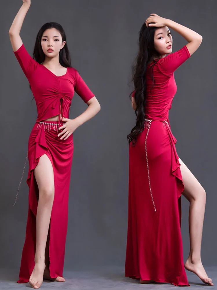 Belly Dance Skirt Long Skirt Suit 2024 Luxury Modern Dance Performance Carnaval Costume Sexy Woman Clothes
Belly Dance Skirt Long Skirt Suit 2024 Luxury Modern Dance Performance Carnaval Costume Sexy Woman Clothes