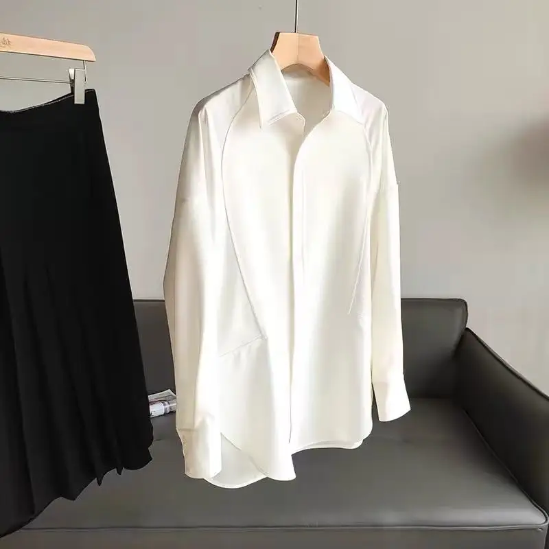 Woman Oversized Shirts & Blouses Spring Autumn 2025 Woman Elegant Button Up Long Sleeve Blouses Fashion Plus Size Tops
Woman Oversized Shirts & Blouses Spring Autumn 2025 Woman Elegant Button Up Long Sleeve Blouses Fashion Plus Size Tops