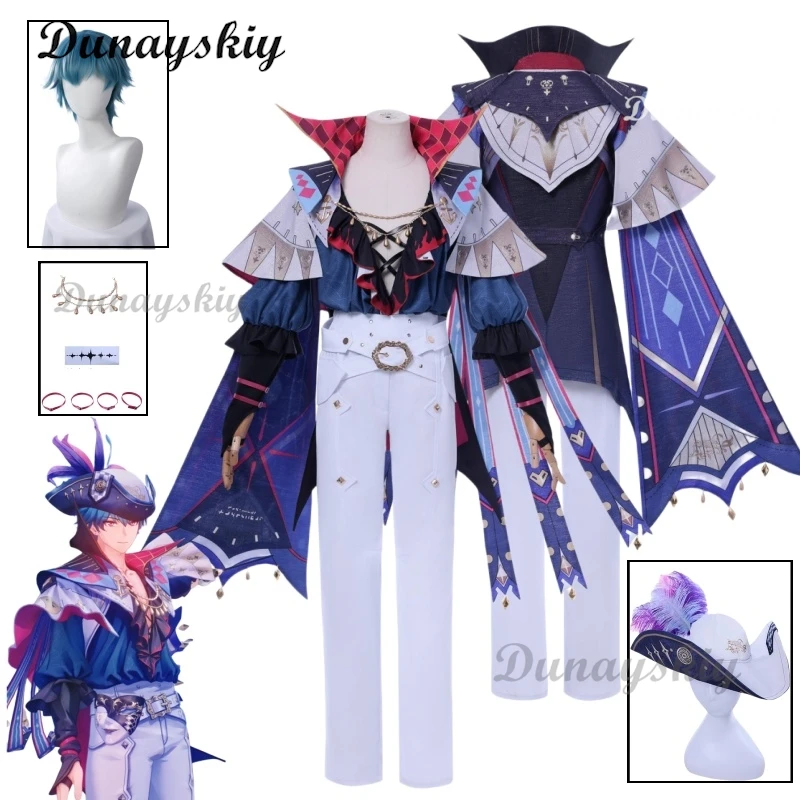 Brant Cosplay Costumes Game Wuthering Waves Wig Uniform Hat Mask Troupe of Fools Rinascita Halloween Party XS-XXXL Customized
Brant Cosplay Costumes Game Wuthering Waves Wig Uniform Hat Mask Troupe of Fools Rinascita Halloween Party XS-XXXL Customized