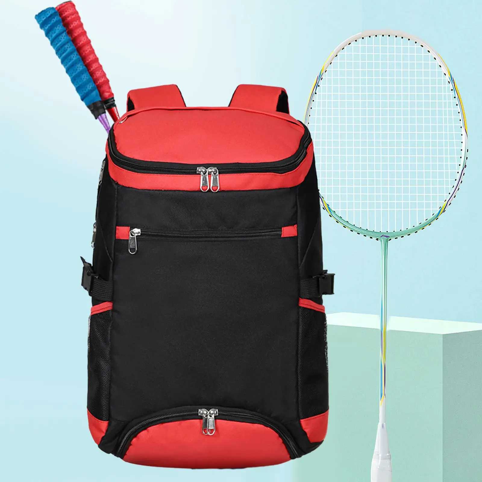 Tennis Backpack Racquet Carrier Tennis Bag for Squash Racquets 2 Rackets Outdoor
Tennis Backpack Racquet Carrier Tennis Bag for Squash Racquets 2 Rackets Outdoor