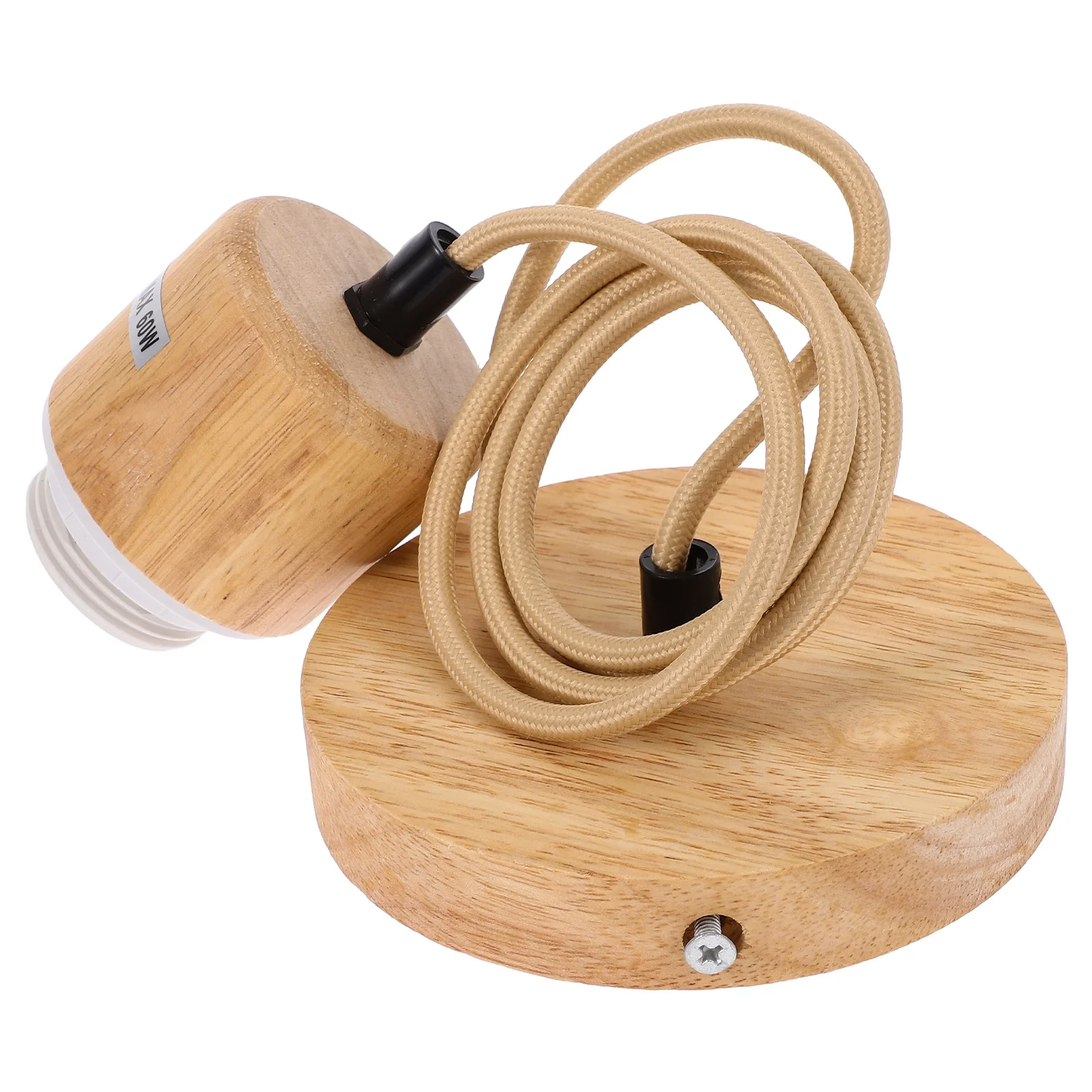 Wooden Lamp Socket Replacement Bulb Holder Screw-In Pendant Light Base Repair Kit For Kitchen Bedroom Shop Library Diy
Wooden Lamp Socket Replacement Bulb Holder Screw-In Pendant Light Base Repair Kit For Kitchen Bedroom Shop Library Diy