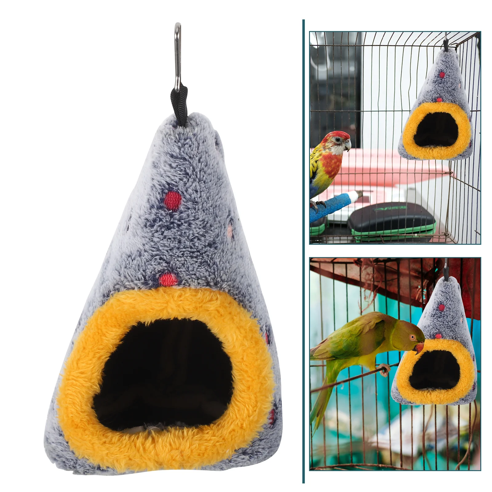 Warm Bird Nest For Parrots Egg Shaped Hanging Bed Winter Insulated Cage Hut For Budgie Parakeet Small Birds Cozy Fleece
Warm Bird Nest For Parrots Egg Shaped Hanging Bed Winter Insulated Cage Hut For Budgie Parakeet Small Birds Cozy Fleece