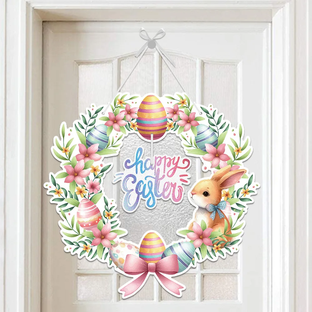 2026 Easter Bunny Party Door Hanging Decor Large Size Festive Paper Hanging Ornament for Party New Year Anniversary
2026 Easter Bunny Party Door Hanging Decor Large Size Festive Paper Hanging Ornament for Party New Year Anniversary