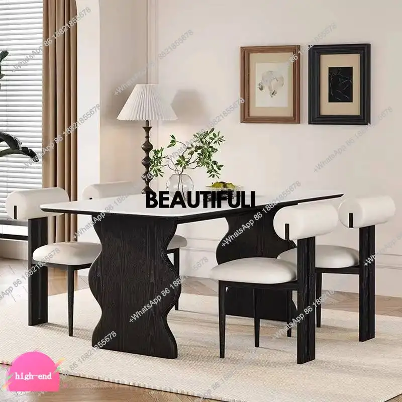 Waterproof Square Dining Tables Black Design House Luxury Dining Tables Kitchen Salon Modern Mesas De Comedor Luxury Furniture
Waterproof Square Dining Tables Black Design House Luxury Dining Tables Kitchen Salon Modern Mesas De Comedor Luxury Furniture