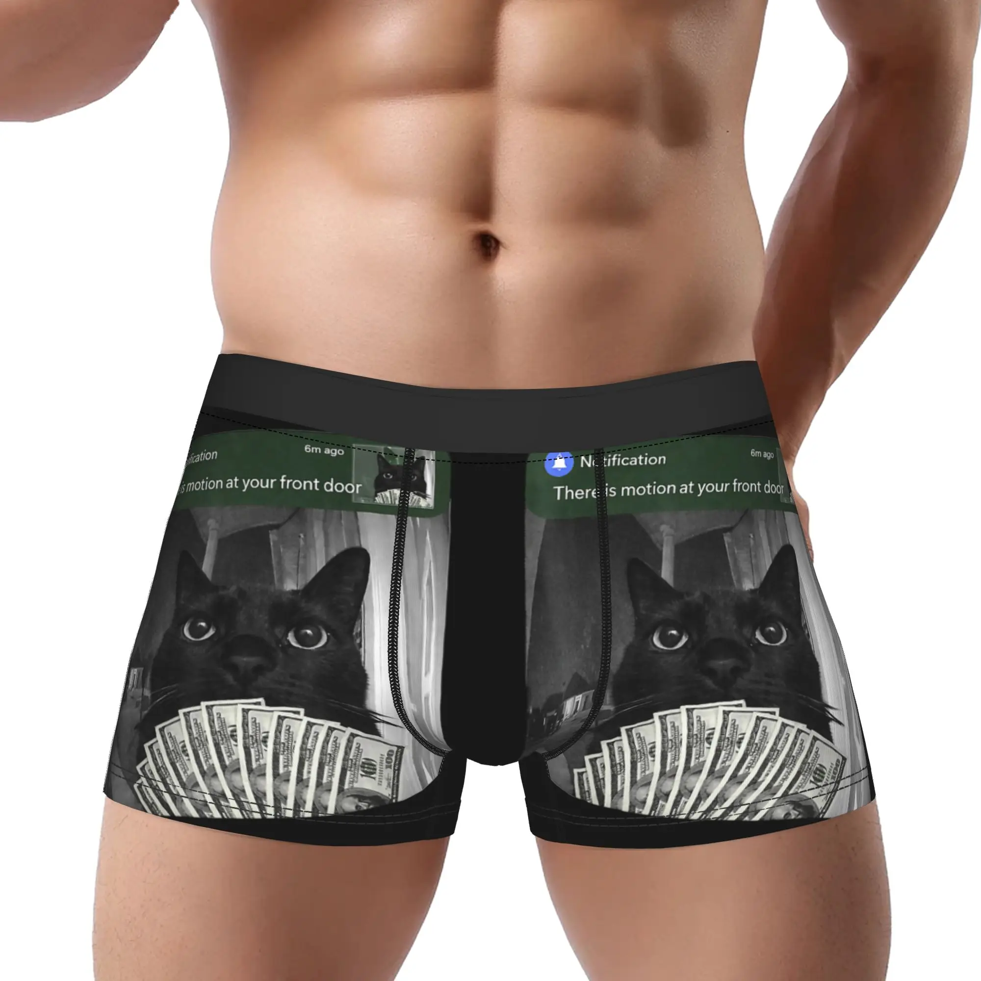 1piece Funny Black Cat Motion There is Motion at Your Front Door Underpants Breathbale Panties Man Underwear Ventilate Shorts
1piece Funny Black Cat Motion There is Motion at Your Front Door Underpants Breathbale Panties Man Underwear Ventilate Shorts