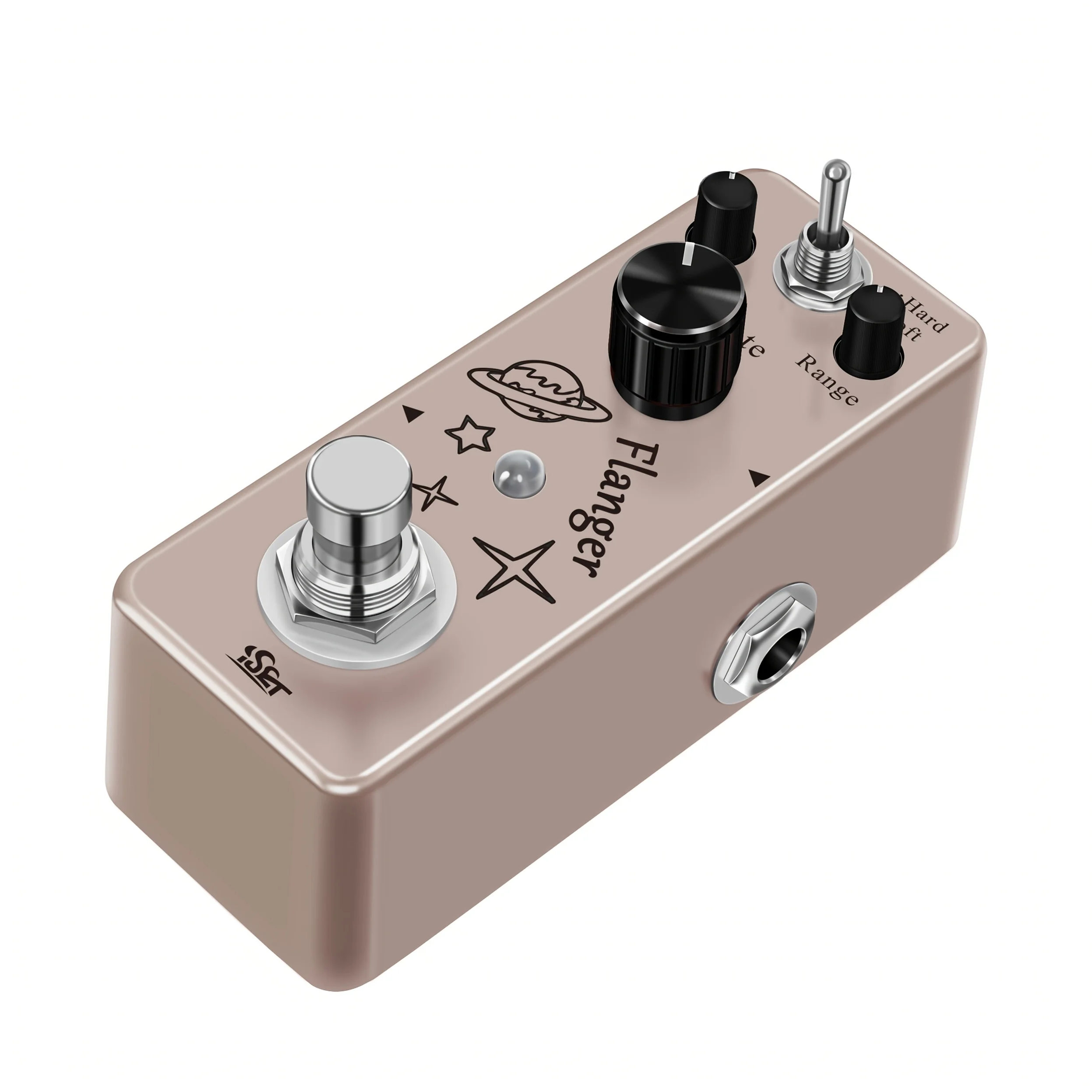 ISET Analog Flanger Guitar Effect Pedal Classic Warm Flanger Effect True Bypass
ISET Analog Flanger Guitar Effect Pedal Classic Warm Flanger Effect True Bypass