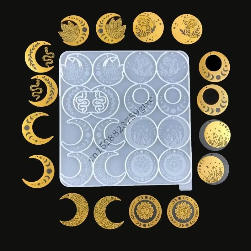 D0UF Silicone Earrings Mold Necklace Pendant Resin Molds Snake Drop Dangle Earring
D0UF Silicone Earrings Mold Necklace Pendant Resin Molds Snake Drop Dangle Earring