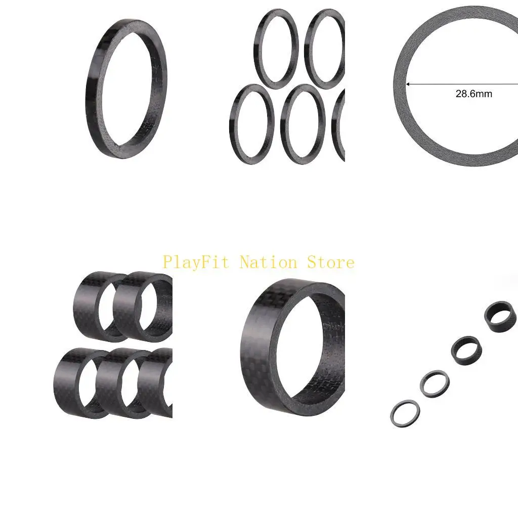 242F 5 Pcs Lightweight Bike Stem Headset Spacers Bicycles Headset Washer Bicycles Front Fork Stem Spacers Easy to Install
242F 5 Pcs Lightweight Bike Stem Headset Spacers Bicycles Headset Washer Bicycles Front Fork Stem Spacers Easy to Install