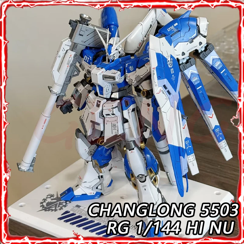 IN STOCK Changlong 5503 KO RG Hi-V RX-93-V2 Action Figure Hi Nu 1/144 Scale Assembly Model Kit Plastic Kids Toy Birthday Gift
IN STOCK Changlong 5503 KO RG Hi-V RX-93-V2 Action Figure Hi Nu 1/144 Scale Assembly Model Kit Plastic Kids Toy Birthday Gift