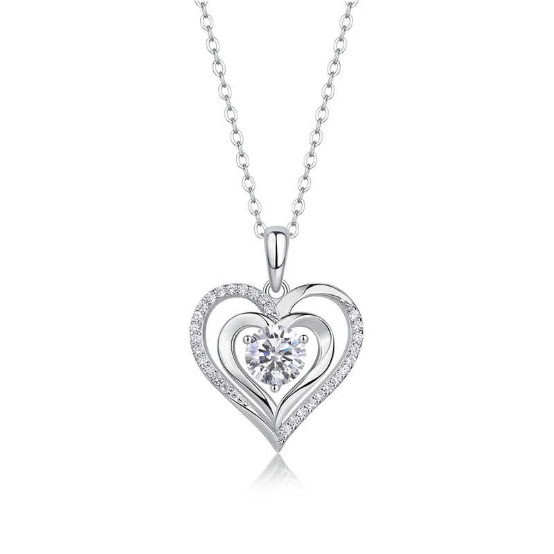 ZFSILVER модное серебро 925 пробы цвет D белый муассанит дизайн 1 карат ожерелье в форме сердца подвески женские вечерние ювелирные изделия подарок P13605-6.5
ZFSILVER модное серебро 925 пробы цвет D белый муассанит дизайн 1 карат ожерелье в форме сердца подвески женские вечерние ювелирные изделия подарок P13605-6.5