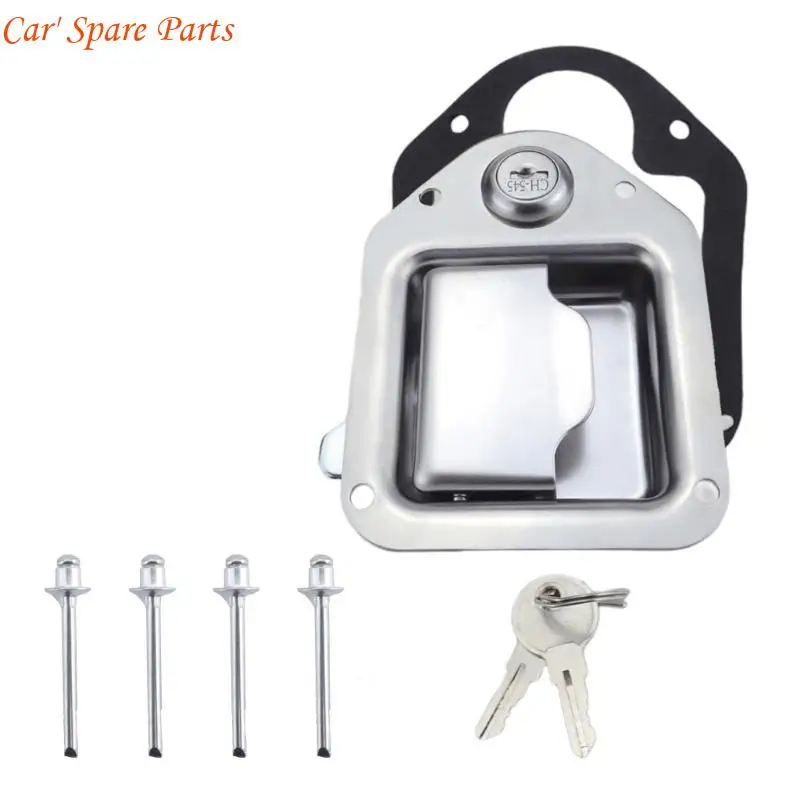 Y4UA Truck Tool Box Latches Stainless Steel Lock Replacement Handle with 2 For Campers Trailer Door ToolBox
Y4UA Truck Tool Box Latches Stainless Steel Lock Replacement Handle with 2 For Campers Trailer Door ToolBox