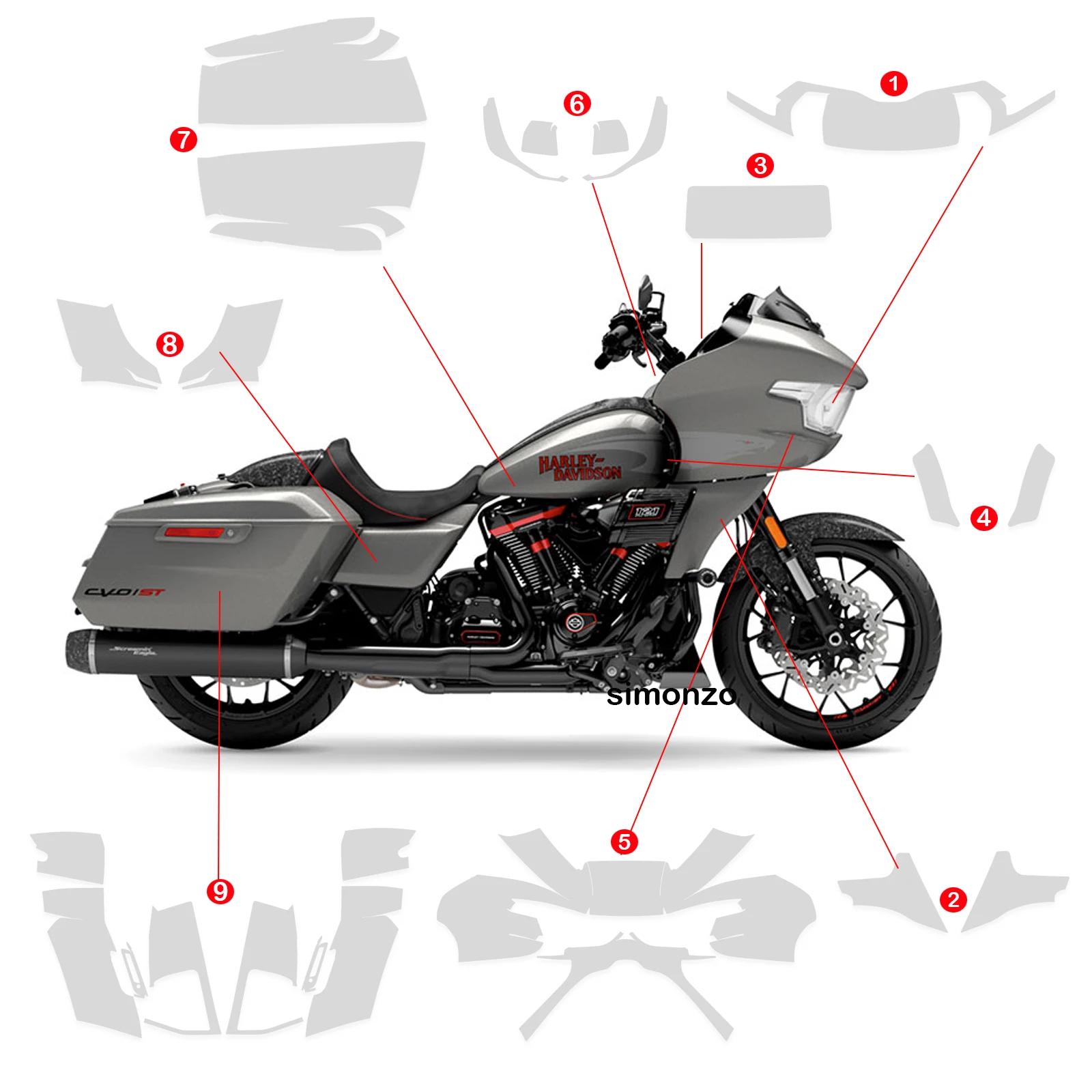 2025 PPF For YAMAHA TENERE 700 MOTORCYCLE Transparent Bodykit Protective Film 2025 Anti-scratch Fits Tenere 700 TPU Film Self-He
2025 PPF For YAMAHA TENERE 700 MOTORCYCLE Transparent Bodykit Protective Film 2025 Anti-scratch Fits Tenere 700 TPU Film Self-He