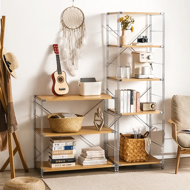 Japanese-style floor-to-ceiling multi-layer shelf living room combined storage rack kitchen pots and pans oven sideboard
Japanese-style floor-to-ceiling multi-layer shelf living room combined storage rack kitchen pots and pans oven sideboard