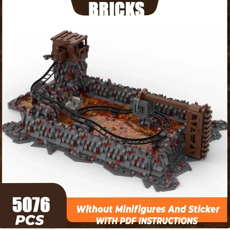 Модель фильма Moc, строительные кирпичи, Индиана Джонс, Temple Of Doom, технология, модульные блоки, подарки, рождественские игрушки, наборы «сделай сам», сборка
Модель фильма Moc, строительные кирпичи, Индиана Джонс, Temple Of Doom, технология, модульные блоки, подарки, рождественские игрушки, наборы «сделай сам», сборка