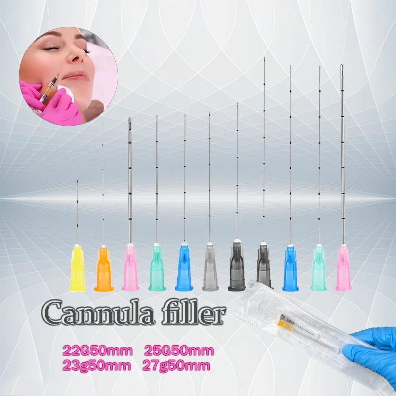 Facial filling blunt needle disposable sterile high-quality Korean beauty needle tattoo subcutaneous injection needle tube 22G23
Facial filling blunt needle disposable sterile high-quality Korean beauty needle tattoo subcutaneous injection needle tube 22G23