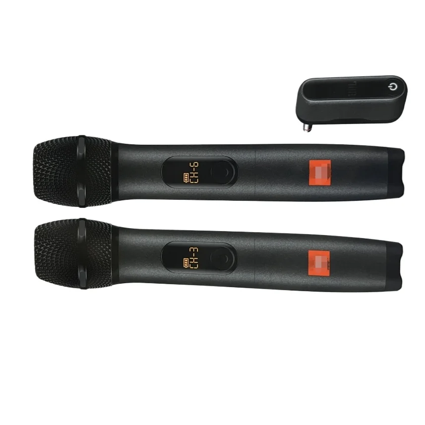 Беспроводная система с двумя микрофонами и двухканальным приемником черного цвета
Беспроводная система с двумя микрофонами и двухканальным приемником черного цвета