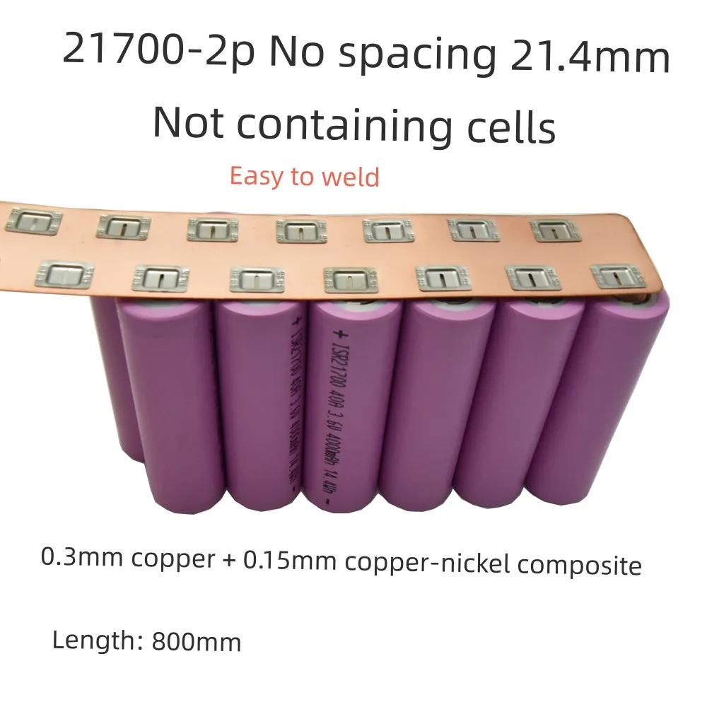 Батарея 21700-2P подключена к медной шине 0,3 мм 21,4 мм, медная шина электродвигателя, аккумуляторная батарея, 8 шт.
Батарея 21700-2P подключена к медной шине 0,3 мм 21,4 мм, медная шина электродвигателя, аккумуляторная батарея, 8 шт.