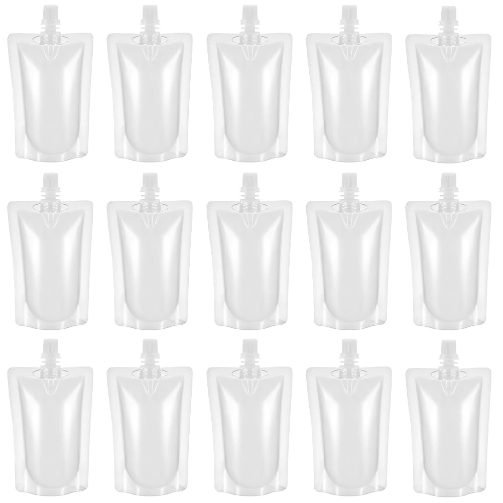 100pcs Food Sealed Packaging 100ml Small Mouth Liquid Packing Bags Portable Juice Pouches Leak Proof Soy Milk Storage for Liquor
100pcs Food Sealed Packaging 100ml Small Mouth Liquid Packing Bags Portable Juice Pouches Leak Proof Soy Milk Storage for Liquor