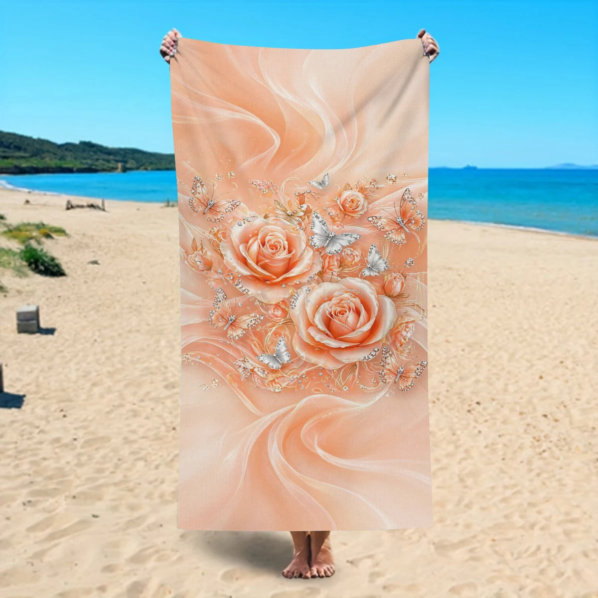Versatile Polyester Beach Towel - Multi-functional Towel for Swimming, Fitness, Camping, Yoga, Travel and Beach Activities
Versatile Polyester Beach Towel - Multi-functional Towel for Swimming, Fitness, Camping, Yoga, Travel and Beach Activities