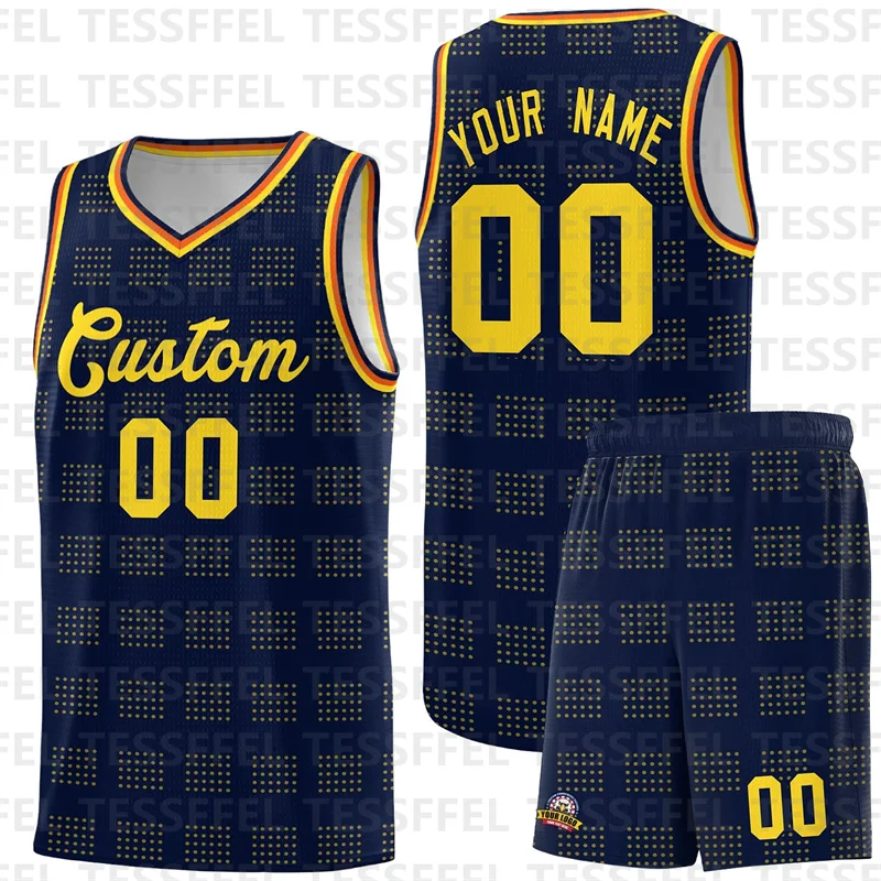 Custom Personalized Trailblazer Dot Pattern Sports Uniform Basketball Jersey Basketball Jersey Shirts+ Basketball Shorts 01
Custom Personalized Trailblazer Dot Pattern Sports Uniform Basketball Jersey Basketball Jersey Shirts+ Basketball Shorts 01
