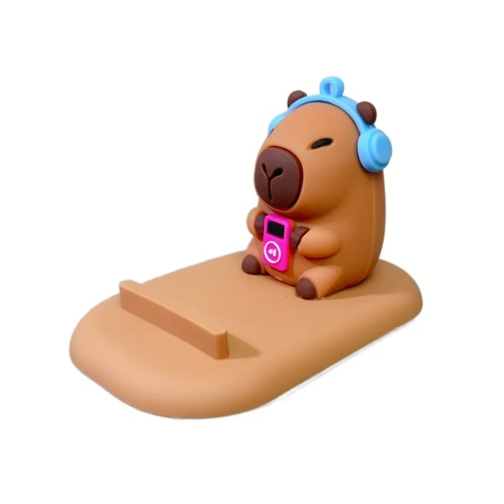 Turtle Capybara Phone Holder Figure Model PVC Capybara Mobile Phone Stand Support Animal Capybara Cell Phone Bracket
Turtle Capybara Phone Holder Figure Model PVC Capybara Mobile Phone Stand Support Animal Capybara Cell Phone Bracket