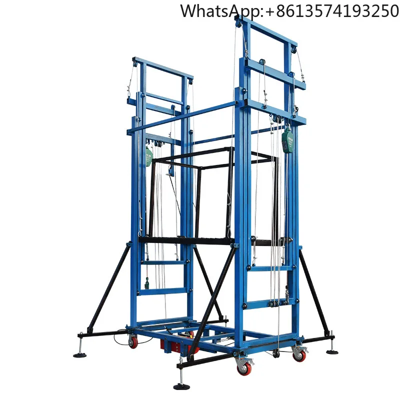 New Mobile Electric Scaffolding Foldable Lift Wireless Remote Control Lifting Platform Andamio Electrico
New Mobile Electric Scaffolding Foldable Lift Wireless Remote Control Lifting Platform Andamio Electrico
