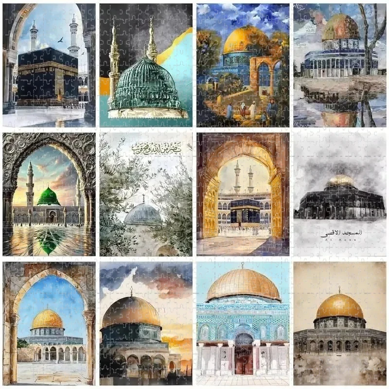 500/1000 PCS Puzzle Islamic Architectural Scenery Diy for Adults Beginners - Handmade, Gifts Home Decoration Games Toy
500/1000 PCS Puzzle Islamic Architectural Scenery Diy for Adults Beginners - Handmade, Gifts Home Decoration Games Toy