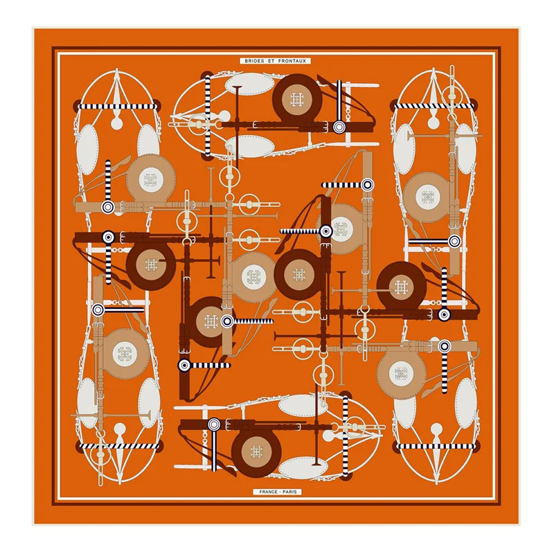 Silk Scarf Women Geometric Print Square Scarves Head Echarpes Silk Foulards Femme Wraps Beach Shawls Bandana Lady Hijabs 90CM
Silk Scarf Women Geometric Print Square Scarves Head Echarpes Silk Foulards Femme Wraps Beach Shawls Bandana Lady Hijabs 90CM