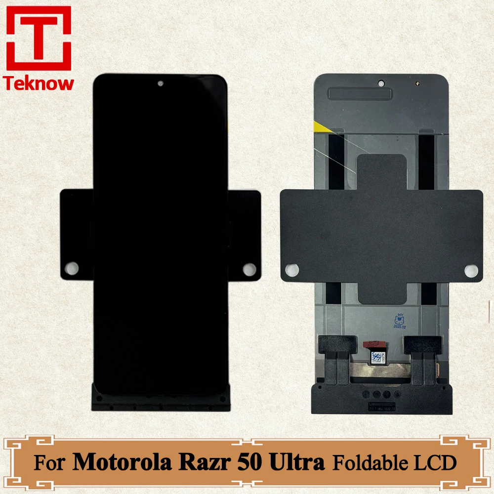 Original 6.9" Foldable LCD For Motorola Razr 50 Ultra LCD Touch Screen Digital Assembly Replacement For Motorola Razr 50 LCD
Original 6.9" Foldable LCD For Motorola Razr 50 Ultra LCD Touch Screen Digital Assembly Replacement For Motorola Razr 50 LCD