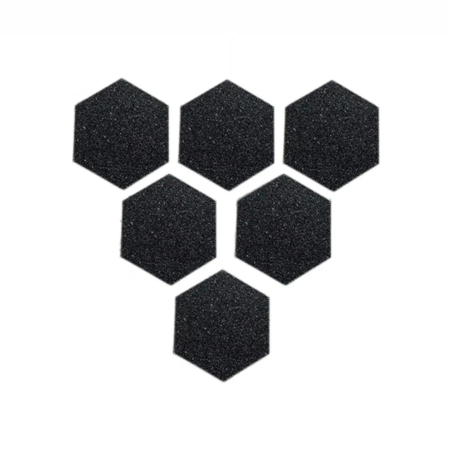 24 Sheets Black Hexagon Skateboard Grip Stickers Grit Non Slip DIY Skateboard Scooter Grip Decals
24 Sheets Black Hexagon Skateboard Grip Stickers Grit Non Slip DIY Skateboard Scooter Grip Decals
