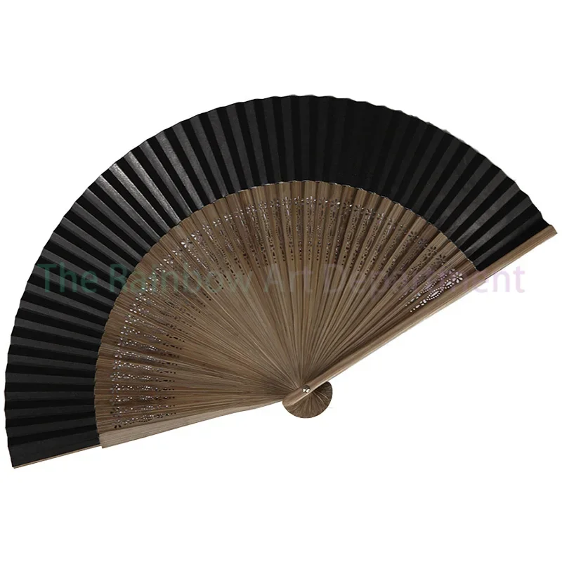 Rice Paper Fan Empty White Folding Calligraphy and Painting Old Bamboo Double-Sided Fan Black Retro Style Playing
Rice Paper Fan Empty White Folding Calligraphy and Painting Old Bamboo Double-Sided Fan Black Retro Style Playing