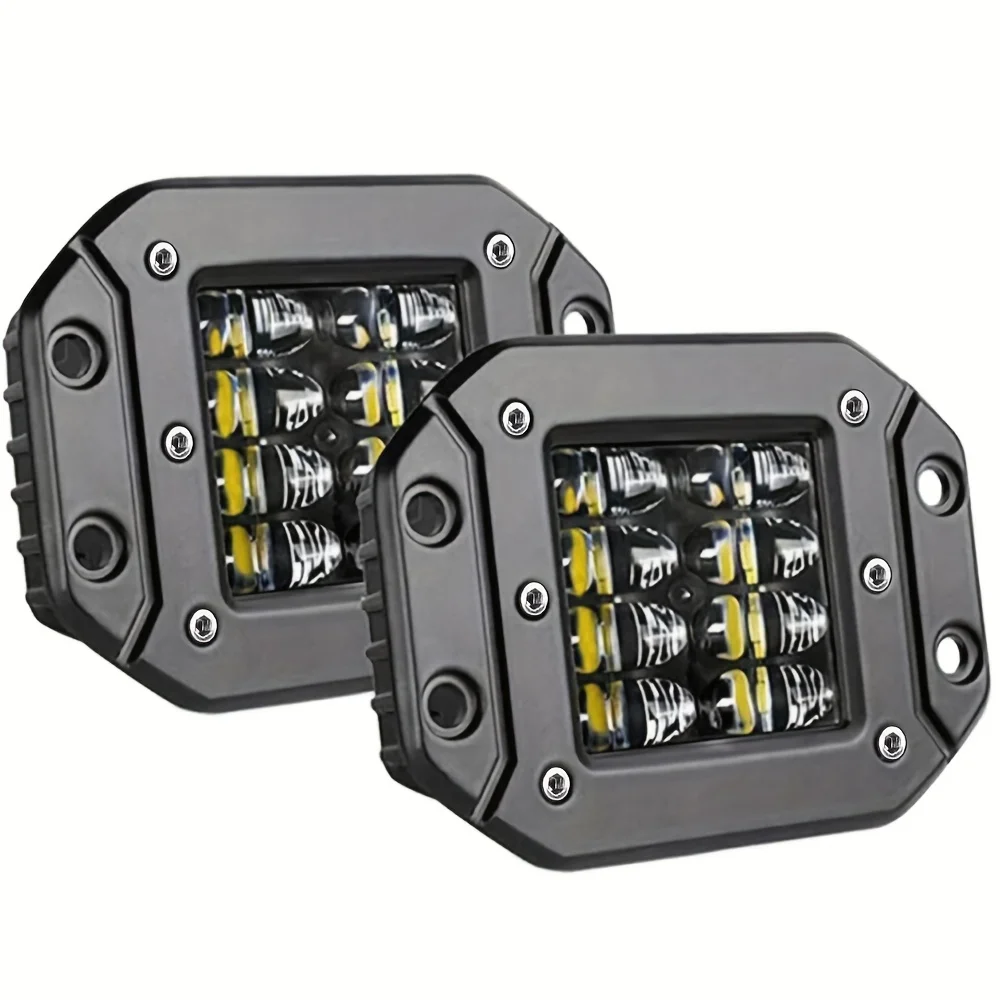 Flush Mount LED Pods, 5 Inch 40W 12V 24V LED Light Bar Work Light For Truck Suv Atv Off Road, Without Battery
Flush Mount LED Pods, 5 Inch 40W 12V 24V LED Light Bar Work Light For Truck Suv Atv Off Road, Without Battery