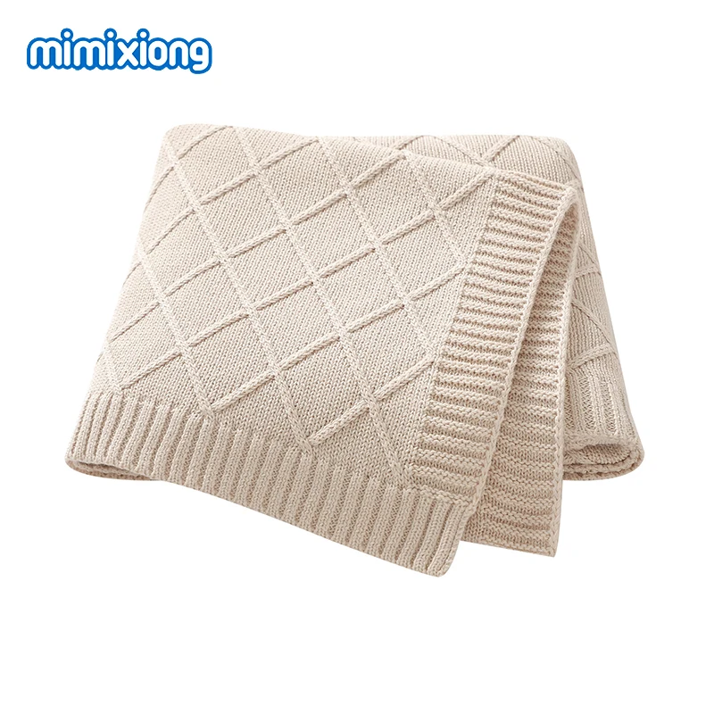 Cotton Knitted Baby Blankets Plaid 90*70cm Newborn Boys Girls Lightweight Breathable Stroller Bassinet Swaddle Wrap Infant Mats
Cotton Knitted Baby Blankets Plaid 90*70cm Newborn Boys Girls Lightweight Breathable Stroller Bassinet Swaddle Wrap Infant Mats