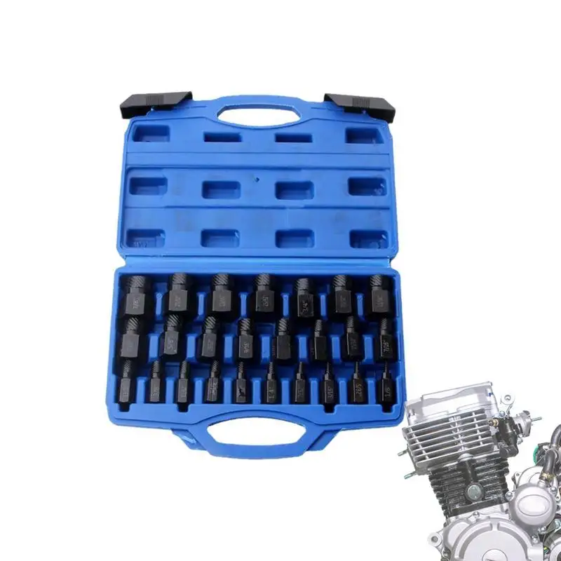 Bolt Extractor Tool Set 25pcs Extraction Socket Set Home Repair Kit Screw Extractor Kit For Car Repairs Garages Construction
Bolt Extractor Tool Set 25pcs Extraction Socket Set Home Repair Kit Screw Extractor Kit For Car Repairs Garages Construction
