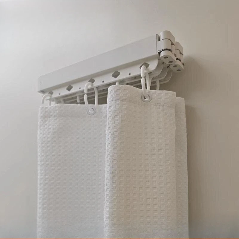 Foldable shower curtain bathroom wet and dry separation high-grade invisible waterproof shower non-punching partition shower
Foldable shower curtain bathroom wet and dry separation high-grade invisible waterproof shower non-punching partition shower