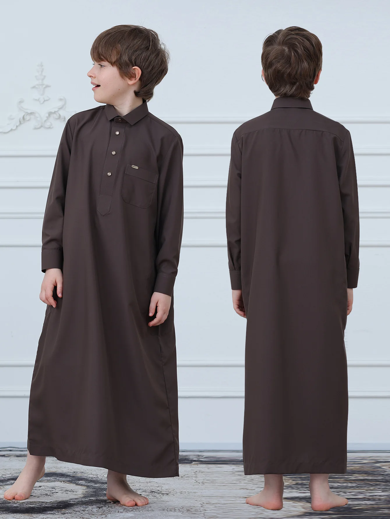 Kids Boys Jubba Thobe Muslim Dress Saudi Arab Robe Turkey Kaftan Dubai Abaya Prayer Clothes Caftan Thoub Djellaba Islam Clothing
Kids Boys Jubba Thobe Muslim Dress Saudi Arab Robe Turkey Kaftan Dubai Abaya Prayer Clothes Caftan Thoub Djellaba Islam Clothing